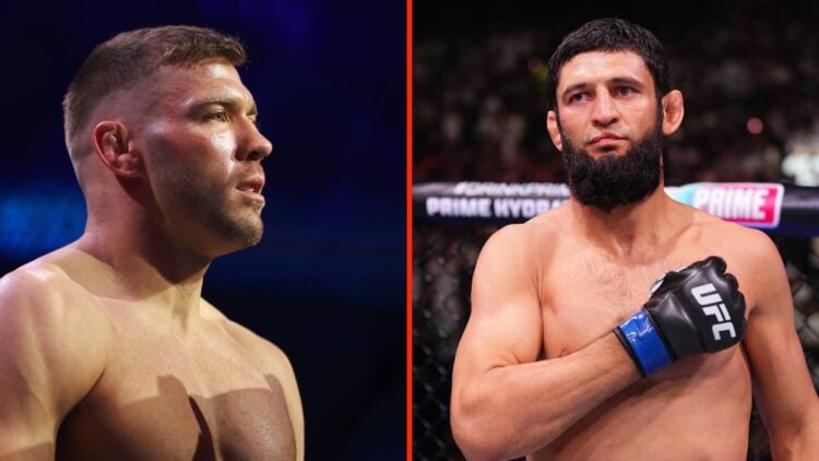 Dricus Du Plessis moments before his UFC 297 fight split with Khamzat Chimaev before his UFC 308 fight