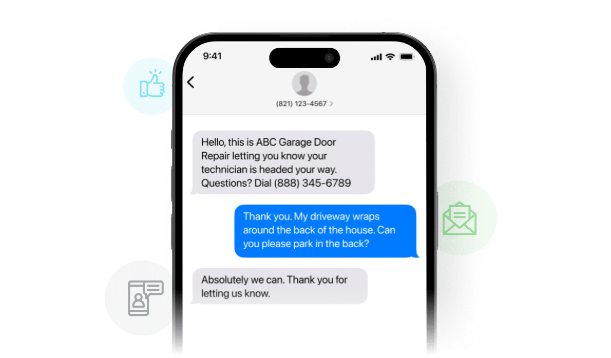 text messages in phone